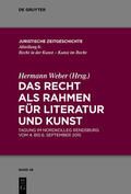 Weber |  Das Recht als Rahmen für Literatur und Kunst | eBook | Sack Fachmedien