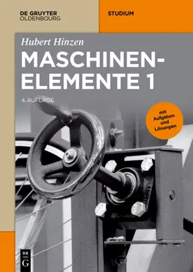 Hinzen |  Maschinenelemente 1 | eBook | Sack Fachmedien