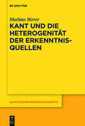 Birrer |  Kant und die Heterogenität der Erkenntnisquellen | eBook | Sack Fachmedien