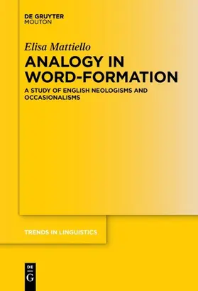 Mattiello | Analogy in Word-formation | E-Book | sack.de