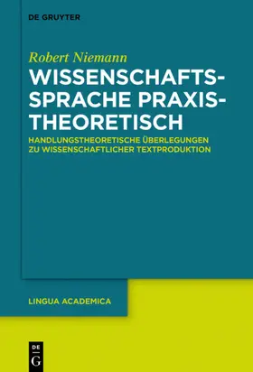 Niemann | Wissenschaftssprache praxistheoretisch | E-Book | sack.de
