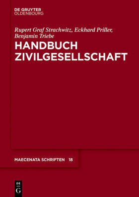 Strachwitz / Triebe / Priller | Handbuch Zivilgesellschaft | Buch | sack.de
