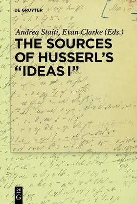 Staiti / Clarke | The Sources of Husserl’s 'Ideas I' | E-Book | www.sack.de