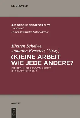 Krawietz / Scheiwe |  (K)Eine Arbeit wie jede andere? | Buch |  Sack Fachmedien