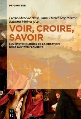 de Biasi / Vinken / Herschberg Pierrot |  Voir, croire, savoir | Buch |  Sack Fachmedien