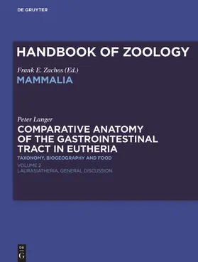 Langer |  Comparative Anatomy of the Gastrointestinal Tract in Eutheria II | Buch |  Sack Fachmedien