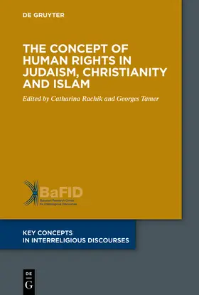 Rachik / Tamer |  Concept of Human Rights in Judaism, Christianity and Islam | Buch |  Sack Fachmedien