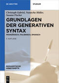 Gabriel / Müller / Fischer |  Grundlagen der generativen Syntax | eBook | Sack Fachmedien