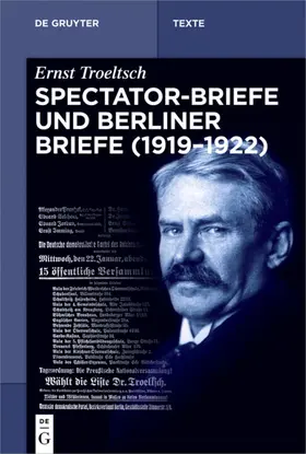 Hübinger | Spectator-Briefe und Berliner Briefe (1919-1922) | Buch | 978-3-11-056851-6 | sack.de