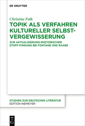 Falk |  Topik als Verfahren kultureller Selbstvergewisserung | eBook | Sack Fachmedien