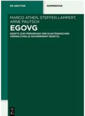 Athen / Lampert / Heinemann | EGovG | Buch | 978-3-11-057161-5 | sack.de