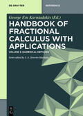 Karniadakis |  Handbook of Fractional Calculus with Applications / Numerical Methods | eBook | Sack Fachmedien