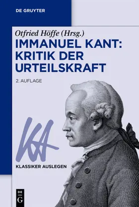 Höffe | Immanuel Kant: Kritik der Urteilskraft | Buch | 978-3-11-057184-4 | www.sack.de