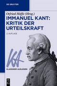 Höffe |  Immanuel Kant: Kritik der Urteilskraft | Buch |  Sack Fachmedien