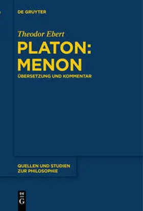 Ebert |  Platon: Menon | Buch |  Sack Fachmedien
