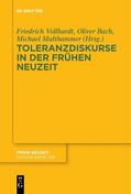 Vollhardt |  Toleranzdiskurse in der Frühen Neuzeit | Buch |  Sack Fachmedien
