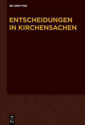Baldus / Muckel | Entscheidungen in Kirchensachen seit 1946 / 1.7.2014-31.12.2014 | E-Book | sack.de