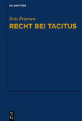 Petersen |  Recht bei Tacitus | eBook | Sack Fachmedien