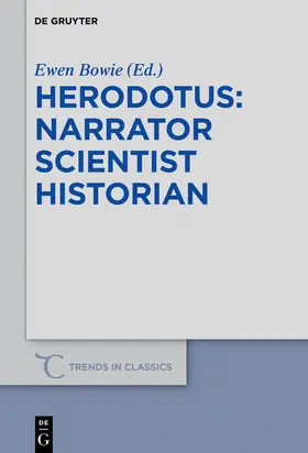 Bowie |  Herodotus - narrator, scientist, historian | Buch |  Sack Fachmedien