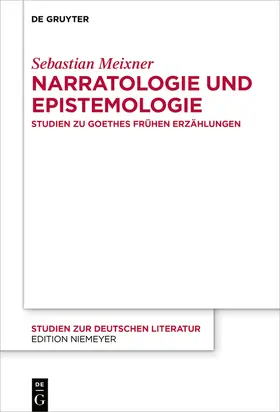 Meixner |  Narratologie und Epistemologie | Buch |  Sack Fachmedien
