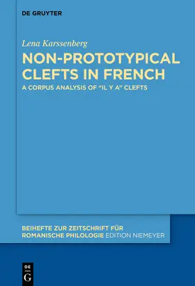 Karssenberg |  Non-prototypical Clefts in French | Buch |  Sack Fachmedien