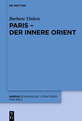 Vinken |  Paris - Der Innere Orient | Buch |  Sack Fachmedien