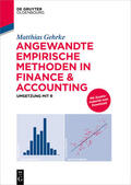 Gehrke |  Angewandte empirische Methoden in Finance & Accounting | eBook | Sack Fachmedien