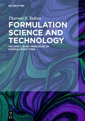 Tadros |  Basic Principles of Formulation Types | eBook | Sack Fachmedien