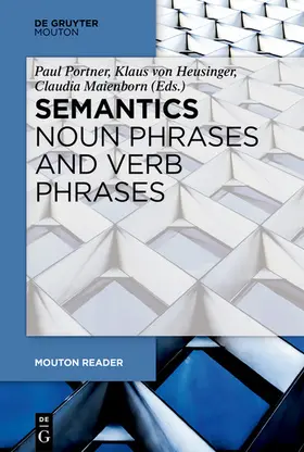 Portner / Heusinger / Maienborn |  Semantics - Noun Phrases and Verb Phrases | eBook | Sack Fachmedien
