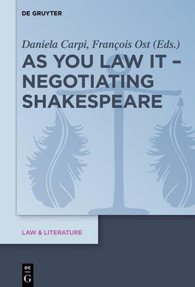 Ost / Carpi | As You Law It - Negotiating Shakespeare | Buch | 978-3-11-059082-1 | sack.de