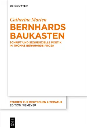 Marten | Bernhards Baukasten | E-Book | www.sack.de