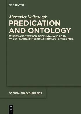 Kalbarczyk | Predication and Ontology | E-Book | sack.de