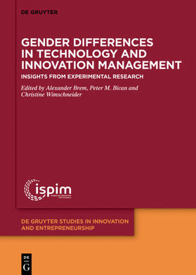 Brem / Bican / Wimschneider | Gender Differences in Technology and Innovation Management | E-Book | sack.de
