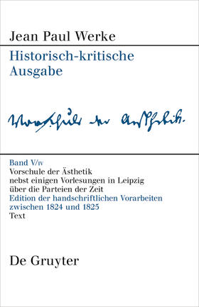 Bambeck | Vorschule der Aesthetik | Buch | 978-3-11-059495-9 | sack.de