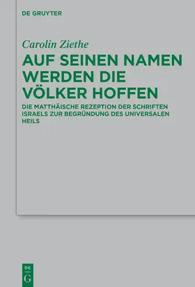 Ziethe |  Auf seinen Namen werden die Völker hoffen | Buch |  Sack Fachmedien