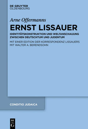 Offermanns | Ernst Lissauer | Buch | 978-3-11-059590-1 | sack.de