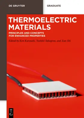 Kurosaki / Shi / Takagiwa |  Thermoelectric Materials | Buch |  Sack Fachmedien