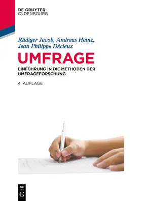 Jacob / Heinz / Décieux |  Umfrage | Buch |  Sack Fachmedien