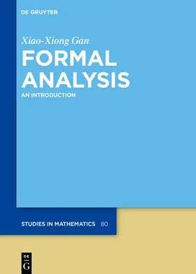 Gan |  Formal Analysis | eBook | Sack Fachmedien