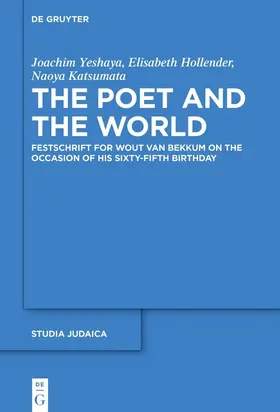 Yeshaya / Katsumata / Hollender | The Poet and the World | Buch | 978-3-11-060075-9 | www.sack.de