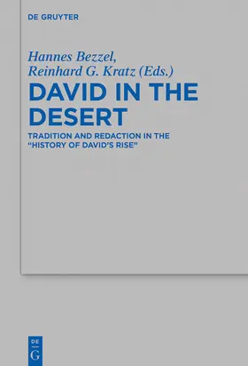 Bezzel / Kratz |  David in the Desert | Buch |  Sack Fachmedien