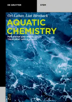 Lahav / Birnhack |  Aquatic Chemistry | eBook | Sack Fachmedien