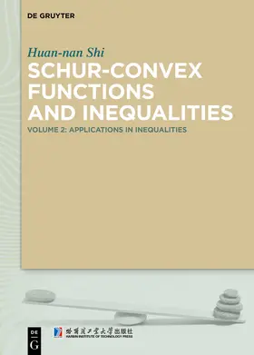 Shi | Schur-Convex Functions and Inequalities | E-Book | www.sack.de