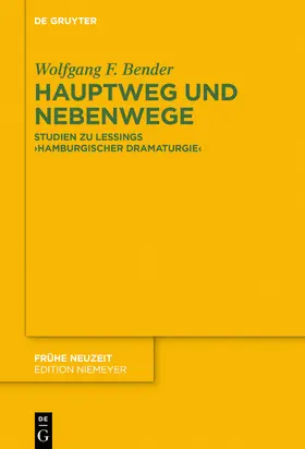 Bender | Hauptweg und Nebenwege | Buch | 978-3-11-060893-9 | sack.de