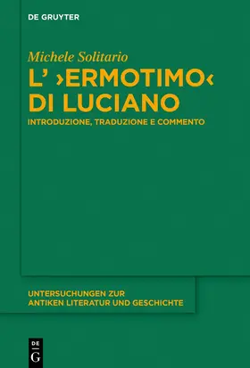 Solitario |  L' ¿Ermotimo¿ di Luciano | Buch |  Sack Fachmedien