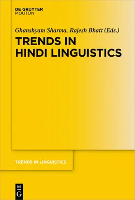 Sharma / Bhatt |  Trends in Hindi Linguistics | eBook | Sack Fachmedien