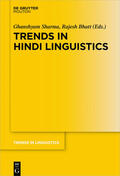 Sharma / Bhatt |  Trends in Hindi Linguistics | eBook | Sack Fachmedien