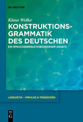 Welke |  Konstruktionsgrammatik des Deutschen | Buch |  Sack Fachmedien