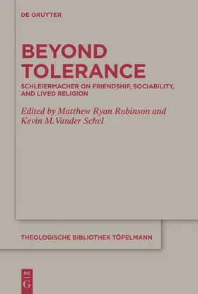 Vander Schel / Robinson |  Beyond Tolerance | Buch |  Sack Fachmedien