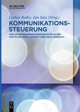 Sass / Rolke |  Kommunikationssteuerung | Buch |  Sack Fachmedien